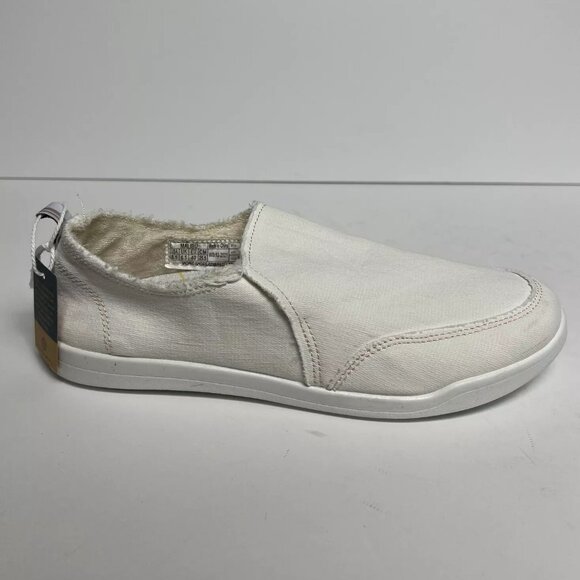 Vionic Women's Malibu Sneaker White Canvas Size 8.5 M - Picture 1 of 6